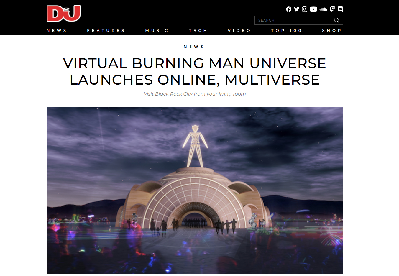 Multiverse in Burning Man Journal